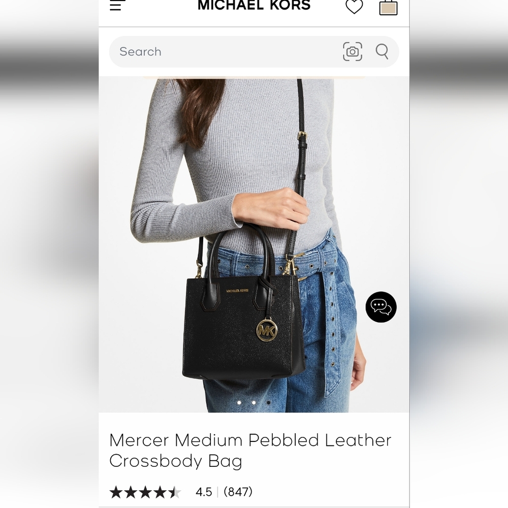Authentic Mk crossbody purse